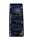 Bretels Navy met Dots