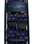 Bretels Navy met Dots