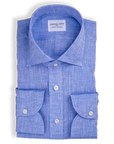 Maathemd Linnen French Blue