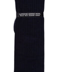 Kousen Blauw Wol/Nylon