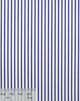 Overhemd Blauw Streep Twill Katoen