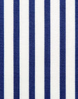 Overhemd Blauw Streepje Twill Katoen