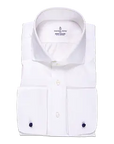 Overhemd Wit Twill Traveller Katoen