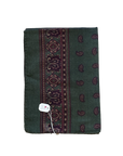 Shawl, bordeaux paisley Paolo Albizzati