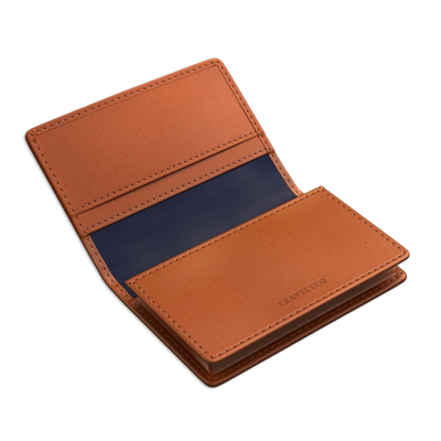 Travelteq - Folding Wallet Cognac Leer, Wallet | NEW TAILOR Webshop