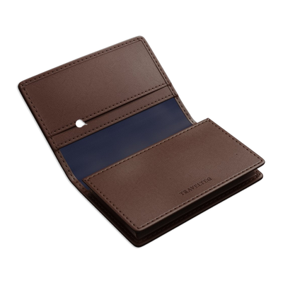Travelteq - Folding Wallet Espresso Leer, Wallet | NEW TAILOR Webshop