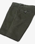 Broek Groen Moleskin Katoen