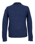 Knitwear Mock Neck Blauw Wol