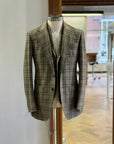 NEW TAILOR - Jacket Grey-Greenish-Window Pane