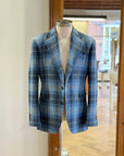 NEW TAILOR - Jacket Tweed-Blue-W.Bill