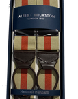 Albert Thurston - Bretels Khaki & Oranje, Bretels | NEW TAILOR Webshop
