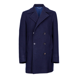 NEW TAILOR - Est. 1997 - Peacoat Blauw Wol, Overjas | NEW TAILOR Webshop