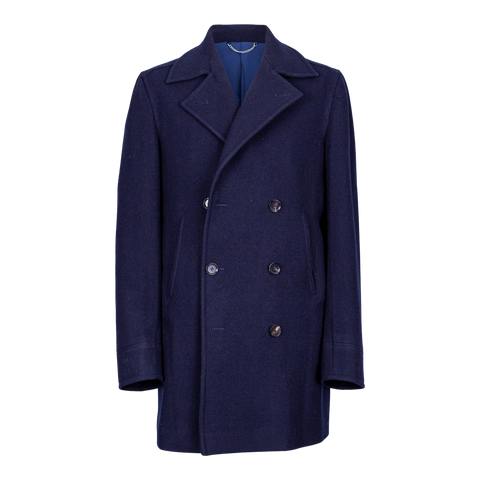 NEW TAILOR - Est. 1997 - Peacoat Blauw Wol, Overjas | NEW TAILOR Webshop