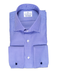 Emanuel Berg - Overhemd Blauw Houndstooth Twill Katoen, Shirt | NEW TAILOR Webshop