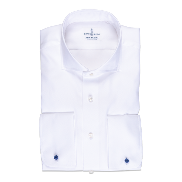 Emanuel Berg - Overhemd Wit Oxford Traveller Katoen, Shirt | NEW TAILOR Webshop