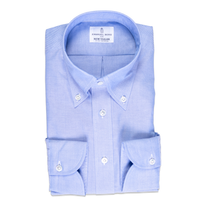 Emanuel Berg - Overhemd Lichtblauw Oxford Katoen, Shirt | NEW TAILOR Webshop