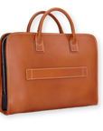 Travelteq - The Briefcase (Cognac/Navy), Bags | NEW TAILOR Webshop