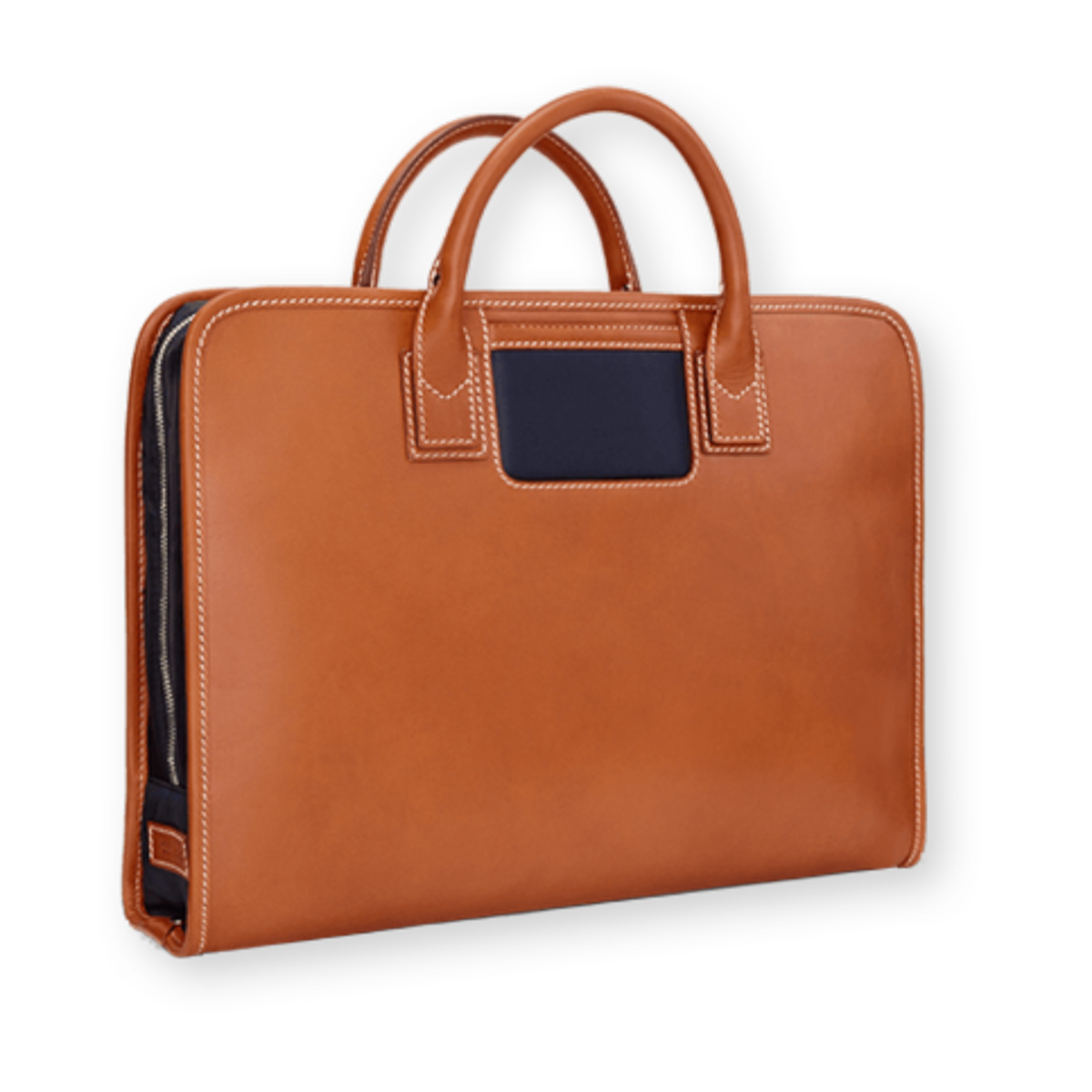 Travelteq - The Briefcase (Cognac/Navy), Bags | NEW TAILOR Webshop